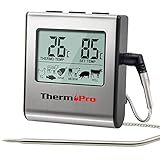 ThermoPro TP16 Digitales Bratenthermometer Ofenthermometer Fleischthermometer Grillthermometer...