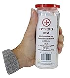 Medi-Inn Erste Hilfe Notfall-Dose wasserdicht 'Ersthelfer' mit Beatmungstuch