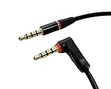 T-ProTek AUX Audio Kabel 3,5mm Klinke für MARSHALL Kilburn Bluetooth Lautsprecher Schwarz