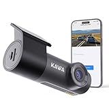 KAWA Dashcam Vorne 1296P, Mini Dashcam Auto mit APP, WiFi Dashcam mit WDR Nachtsicht, 360°...