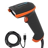 Tera Barcode-Scanner 1D Laser USB Wired Kabelgebunden Handheld Barcodescanner Handscanner Lesegerät...