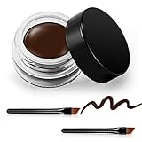 Erinde Wasserdichtes Gel-Eyeliner-Set, lang anhaltendes Creme-Eyeliner-Gel, hochintensive Pigmente,...