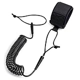 Abahub SUP Leash Coil, Sup Zubehör, Surfboard Leash Board Sup Sicherheitsleine, 10ft 5 mm Leash...