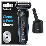 Braun Series 5 Elektrorasierer für Herren, Nass- und Trockenrasur, Turbo und Standard Modus,...