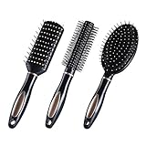 3 Stücke Haarbürste Sets Anti -Statik -Massage Entspannungsbürsten Borstenkämme Haarbürste für...