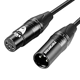 SHULIANCABLE XLR-Kabel, professionell, symmetrisch, männlich auf weiblich, Mikrofonkabel,...