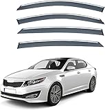 GuanLL Windabweiser Auto für Kia K5 MK3/TF 2011-2015 Autofenster Regenschutz Regenabweiser...