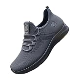 Morbuy Turnschuhe Herren, Leichte Gym Schuhe Mesh Atmungsaktiv Sportschuhe Fashion Fitness...