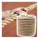 10/20/30/40/50 m lang, 30–60 mm dick, gedrehtes Manila-Seil, natürliches Jute-Hanfseil für...