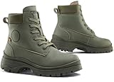 FALCO Zarah Damen Motorrad Stiefel, oliv, 38