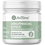 AniForte Grünlippmuschel Kapseln für Hunde 300 Stück - Grünlippmuschel Hund, Gelenktabletten mit...