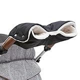 DIAOPROTECT Handwärmer Kinderwagen, Winddichte Kinderwagen Handwärmer mit Fleece-Design, Universal...