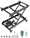 VEVOR Elektrischer Hubtisch 76x44 cm, 150 kg Tragkraft, Scherenhubtisch, 200 bis 710 mm...