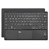 Rii Tastatur Kabellos, Bluetooth Tastatur, Tastatur Bluetooth mit QWERTZ Layout, Bluetooth Tastatur...