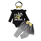 HZling Pyjama-Set für Mädchen My First Years Kleinkind Baby Girl Outfit Baby Jahre Outfit Langarm...