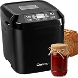 Clatronic® Brotbackautomat - frisches Brot zu Hause selber backen | automatische Zubereitung &...