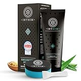 IntHim Enthaarungscreme Intimbereich Männer – Sanfte, Gründliche Haarentfernungscreme + Glatte...