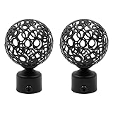 Tiardey 2 Stück Gardinenstangenenden Endstücke für Gardinenstangen für Gardinenstangen mit einem...