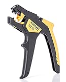 JOKARI®original Abisolierzange Super 4 Pro zum Abisolieren von flexiblen und massiven PVC Leitern,...
