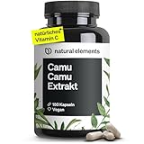 Camu Camu Extrakt Kapseln – Vitamin C – 180 vegane Kapseln für 6 Monate – 500mg Camu-Camu...