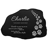 mtb more energy Gedenktafel Grabstein Schiefertafel ''Pfotenweg'' - personalisierbar - auswählbare...