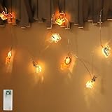 Auting LED Lichterkette Tiere Innen, 2.15M 12LEDS Warmweiß lichterkette Kinderzimmer mit...