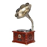 Hi-Fi & Home Inheritance Vintage Classic Home Decoration Retro Antique Grammophone Phonograph...