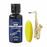 Silberpolitur - 30ml Anlaufschutz Entferner | Silberreiniger für Ring, Uhr, Halskette, Schmuck,...