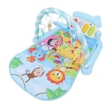 Musikalische Spielmatte für Kleinkinder, Baby Kick Piano Gym für Fitness, Geeignet für den...