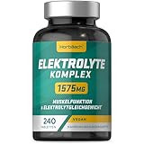 Elektrolyte Tabletten Komplex mit Magnesium, Kalium und Kalzium | für Muskelfunktion und...