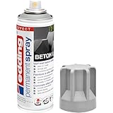 edding 5200 Dauerspray - Betonlook matt - 200 ml - Acrylfarbe zum Lackieren und Verzieren von Glas,...