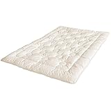 Öko Planet Bettdecke medium mit Kamelhaar Füllung 135x200 cm, Ganzjahresdecke mit Bio...