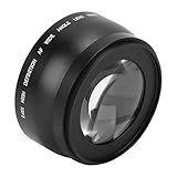 58mm Kamera Weitwinkelobjektiv, 0,45X Weitwinkel Makroobjektiv Universal für Canon für Nikon für...