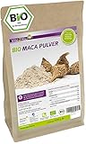 Vita2You Maca Pulver 1kg - Bio Qualität - Maca-Wurzel - ganze Knolle gemahlen - 1000g im Zippbeutel...