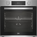 Beko BBSM12340X Einbau-Backofen-Set, zwei autarke Geräte: Induktionskochfeld mit 4 Kochzonen,...