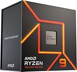 AMD Ryzen™ 9 7900 Prozessor (12 Kerne/24 Threads, Unlocked. Zen 4 Architektur. 76 MB L2+L3 Cache....