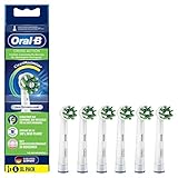 Oral-B CrossAction Aufsteckbürsten für elektrische Zahnbürste, 6 Stück, ganzheitliche...