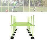 ACXIN Agility Sprungstangen Set Trainingsstangen für konditionelles, Multifunktionales Hürdenset...