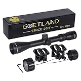 Goetland Gewehr Zielfernrohr 3-9x40 Airsoft Crosshair Optik R4 Absehen mit Montage Ringe SFP für...