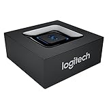 Logitech Kabelloser Bluetooth Audio-Empfänger, Multipoint Bluetooth, 3.5 mm & Cinch-Eingang,...