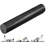 Yes4All Hochdichte Faszienrolle 30/45/60/90 CM Foam Roller, Schaumstoffrolle für Rücken...