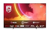 Philips Ambilight TV 55OLED805/12 55-Zoll OLED TV (4K UHD, P5 AI Perfect Picture Engine, Dolby...