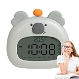 Generisch Kinder Wecker | Niedlicher Koala Schlaftraining Licht Wecker Mit Musik | Wiederaufladbare...