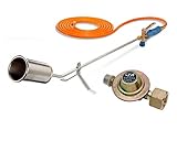 CFH Abflammgerät ST 1000 Ø 60mm Spezialbrenner + Druckregler DR 114