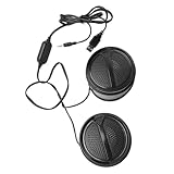 Xiuganpo Desktopluid -Lautsprecher, Plug -and Play Lautstärkeregel Computer Lautsprecher für TV...