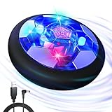 Air Power Fußball, Jungen Spielzeug für Kinder, Hover Fussball Indoor mit LED Geschenke ab 3 4 5 6...