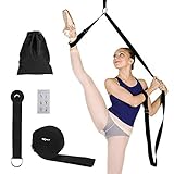 MaoXinTek Yoga-Gurt Beinstrecker Stretch-Band, Stretching Fitnessbänder Equipment für Tanzen,...