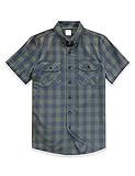 Dubinik® Freizeithemden Für Herren Kurzarmhemd Herren Arbeitshemden Button Down Hemd Herren...