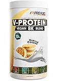 Vegan Protein – VANILLE - V-Protein 8K Blend - unglaublich lecker & cremig - mit Protein aus...