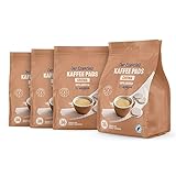 by Amazon Kaffeepads Crema 100% Arabica, Geeignet für Senseo Maschinen, 4 x 36 Pads